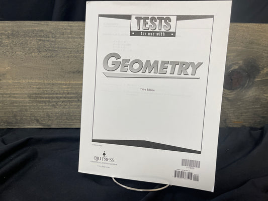 Geometry Tests third ed