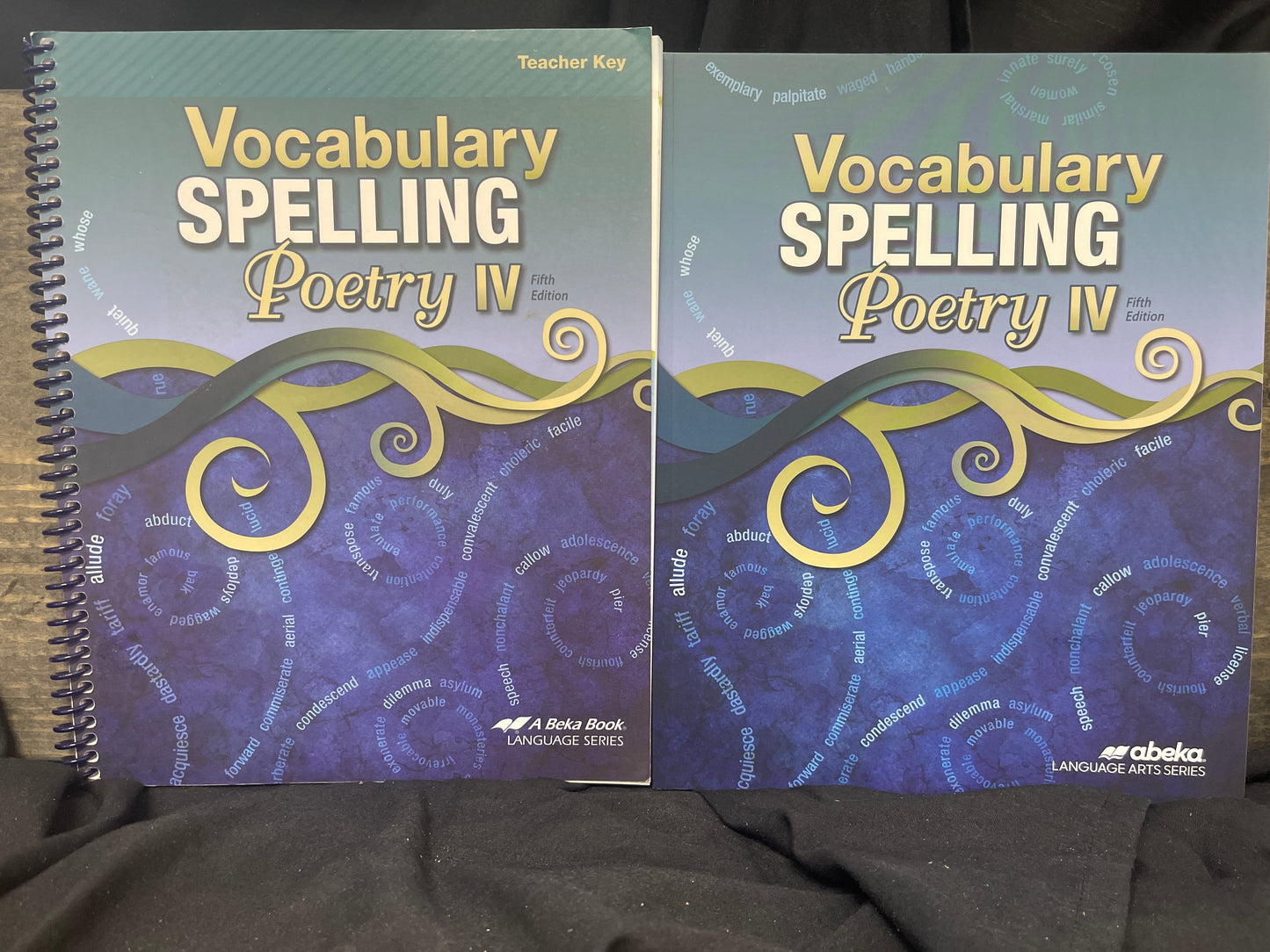 Vocabulary, Spelling, Poetry IV fifth ed, text with teacher key