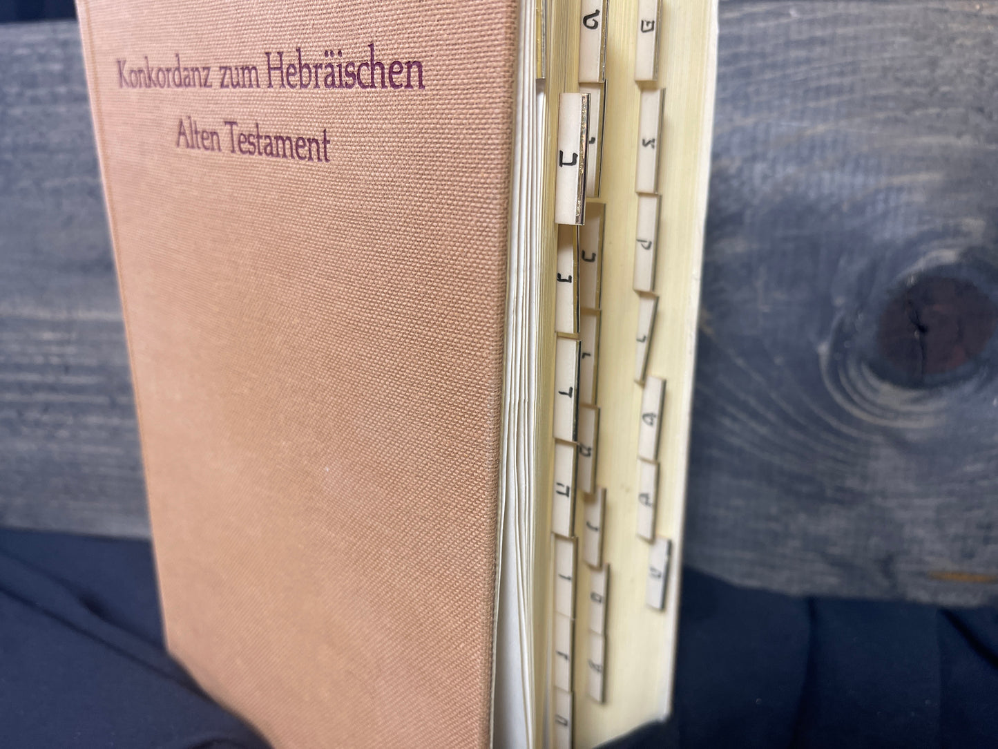 Konkordanz Zum Hebraischen Alten Testament [Concordance to the Hebrew Old Testam