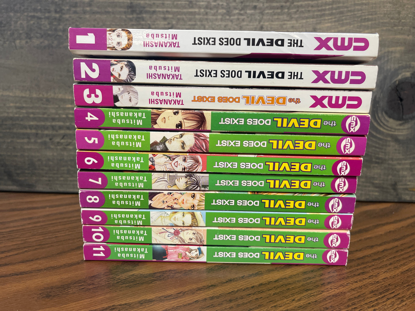 The Devil Does Exist Vol. 1–11 COMPLETE Manga Set