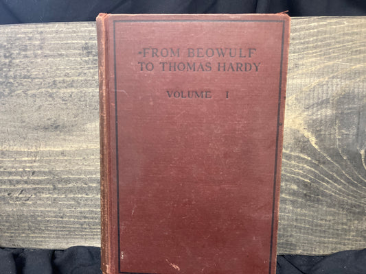 From Beowulf to Thomas Hardy – Volume I