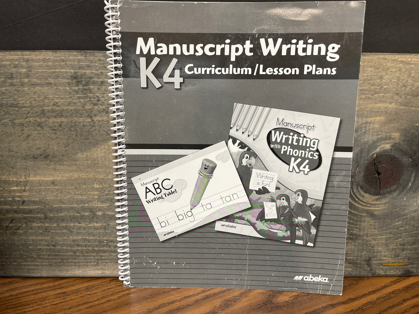 K4 Manuscript Writing Curriculum Lesson Plans sixth ed