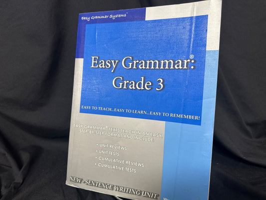 Easy Grammar Grade 3