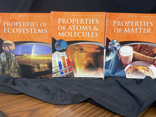 God's Design for Chemistry & Ecology set of 3