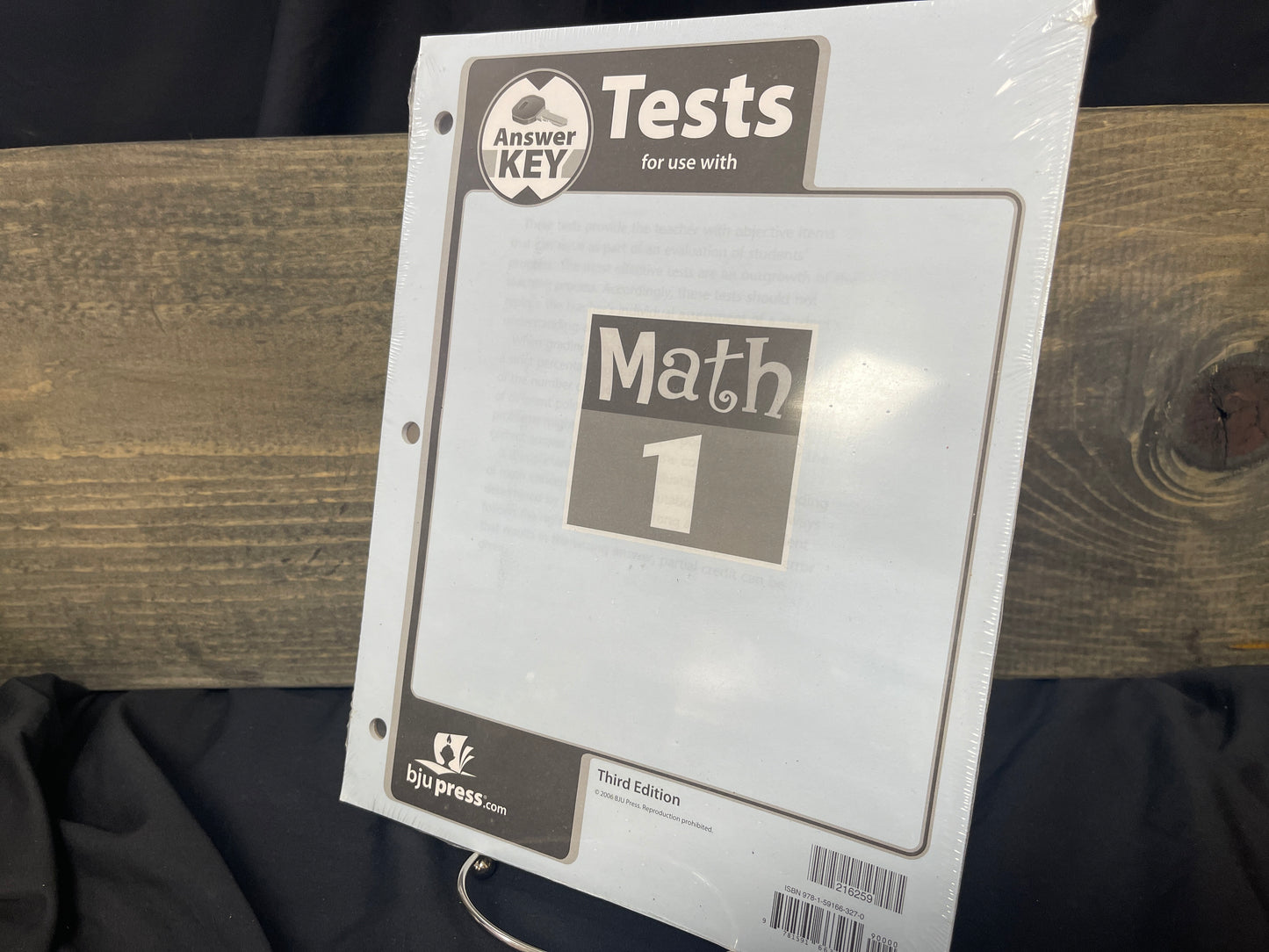 Math 1 third ed test key