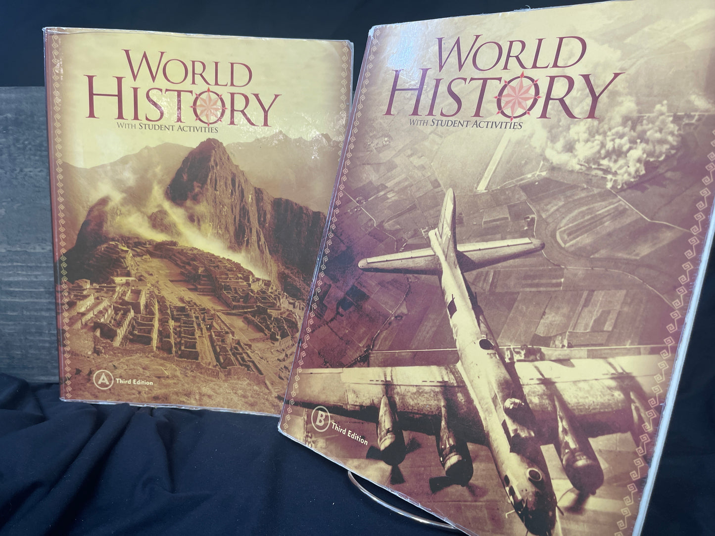 World History with student activities third ed A+B student set