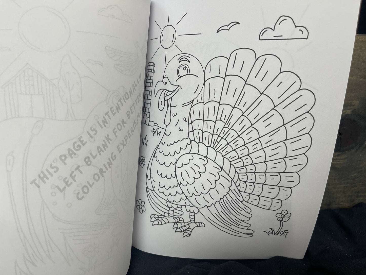 Critter Creations Volume One: Critters around a farm Hand-Drawn Coloring Book
