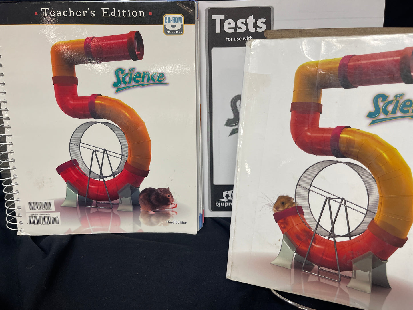 Science 5 third ed set, text, tests, teacher's ed