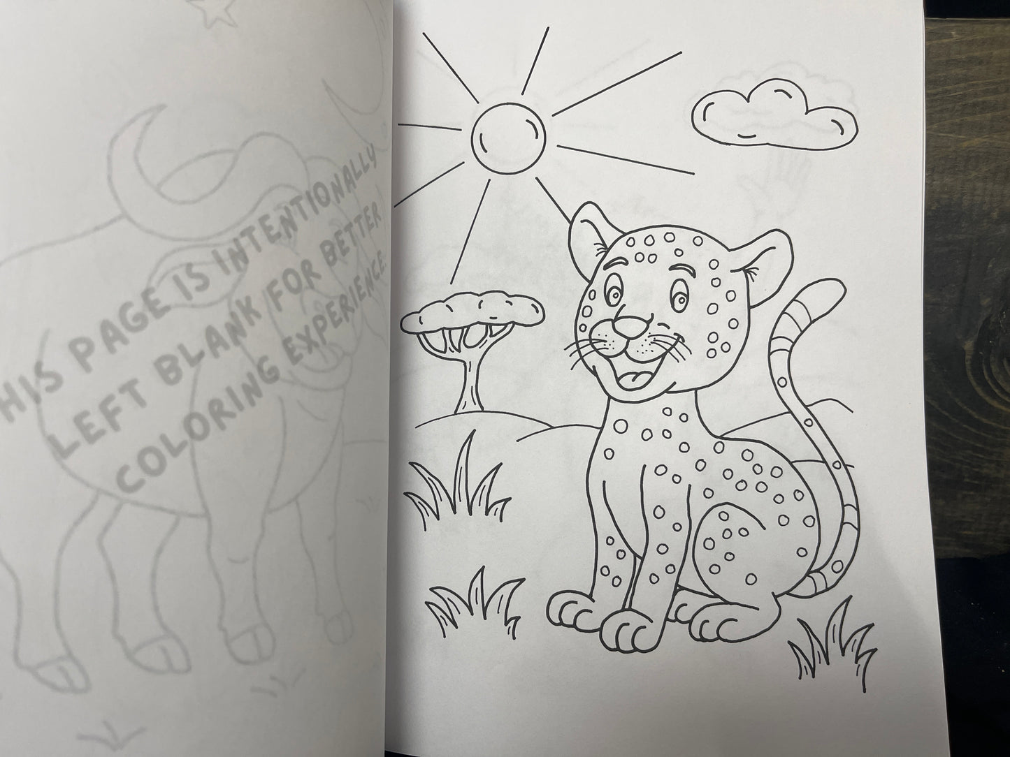 Critter Creations Volume Three: African Critters Hand-Drawn Coloring Book
