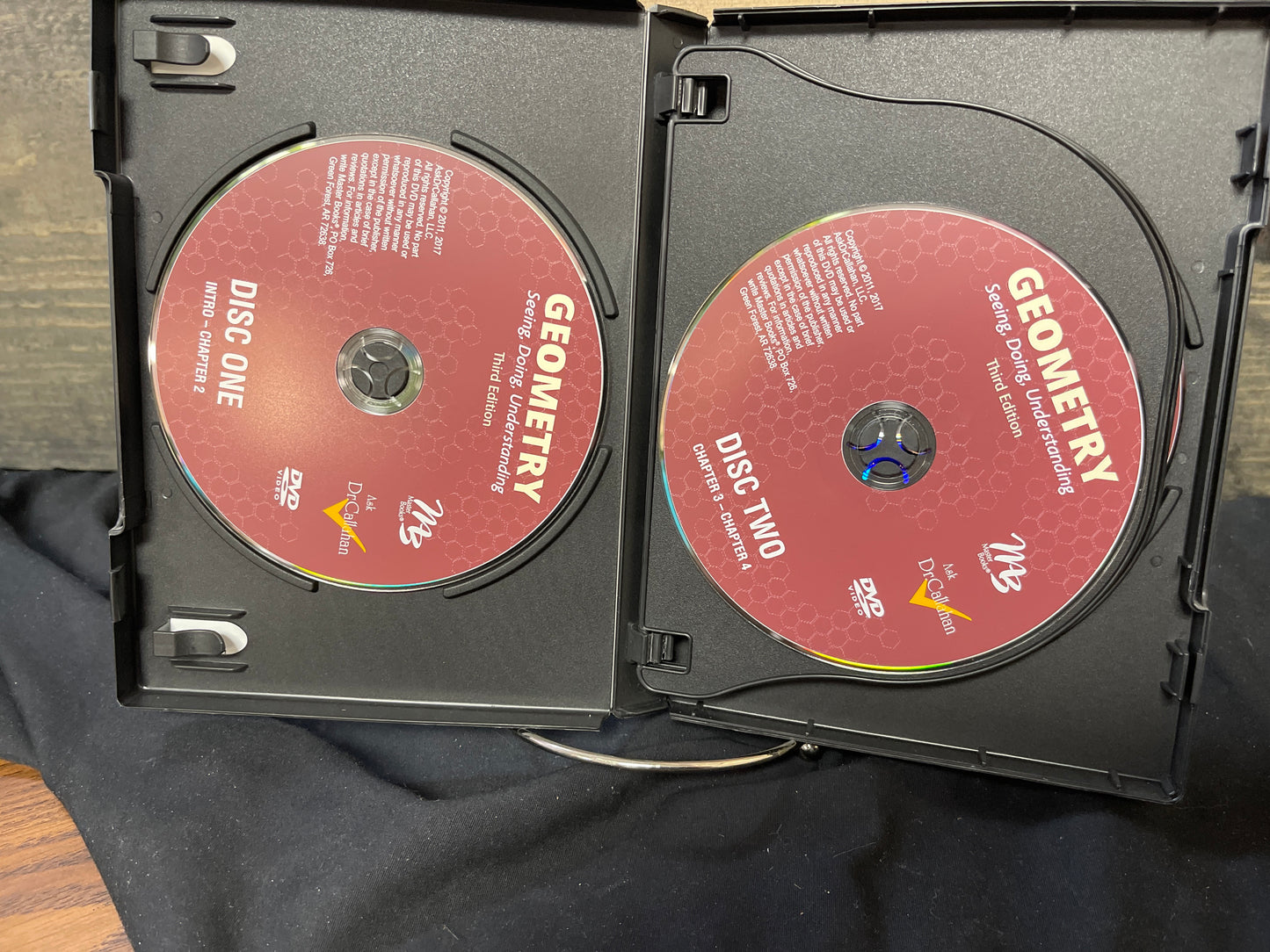 Jacobs Geometry dvd instruction set