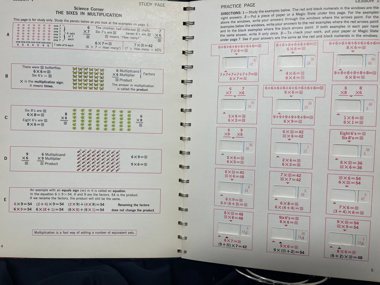 Self-Teaching Arithmetic fifth book November 1972