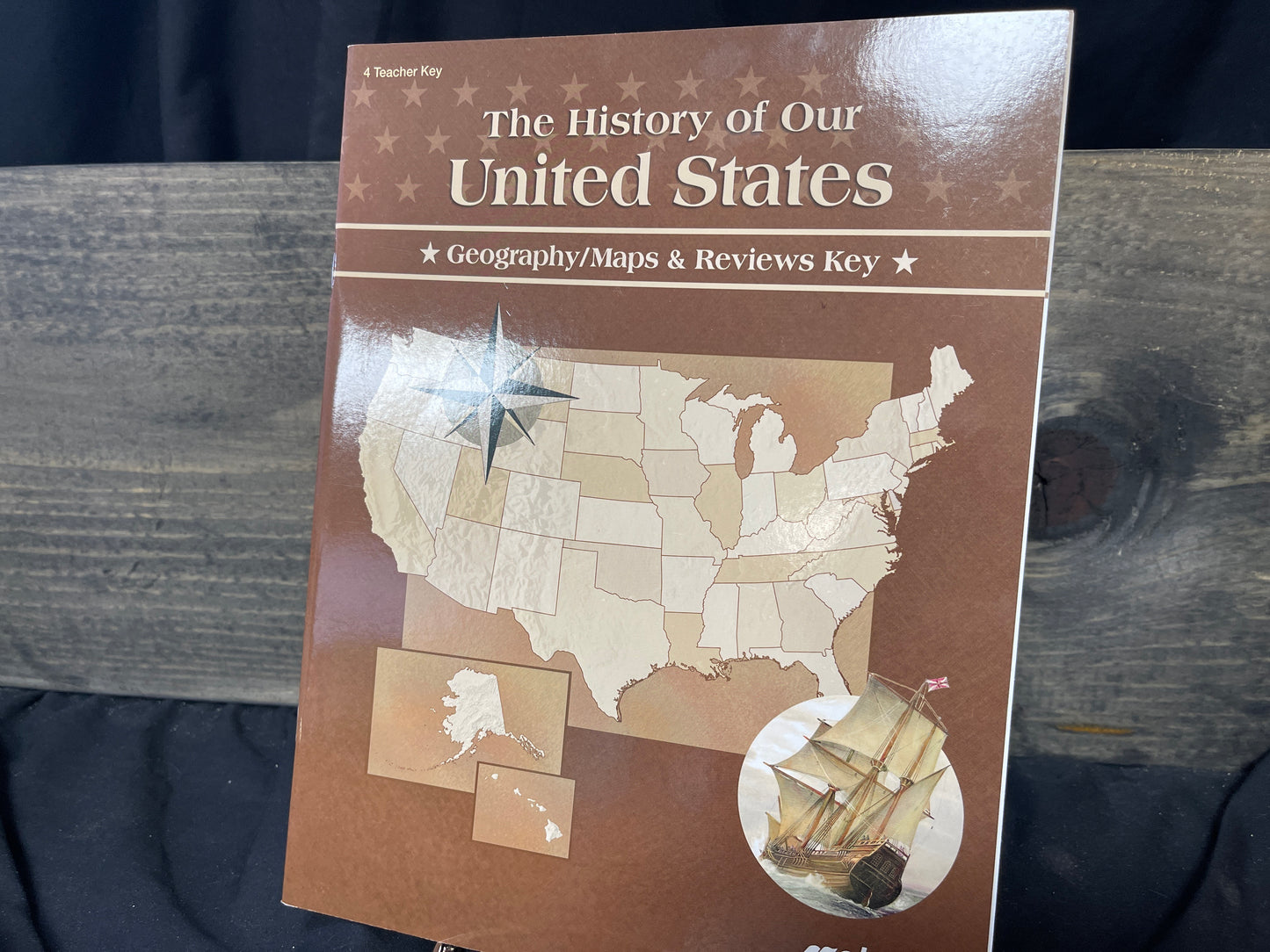 The History of Our United States Geography Maps and Reviews Key fourth ed