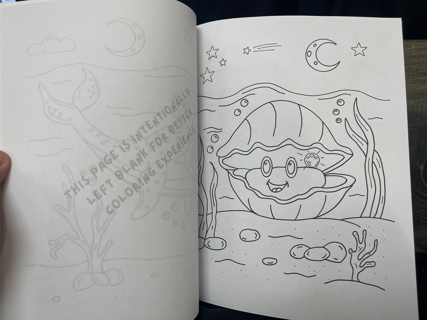 Critter Creations Volume Two: Ocean Critters Hand-Drawn Coloring Book