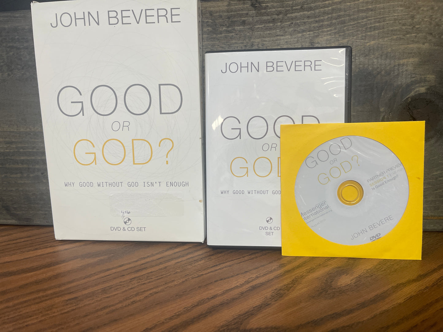 Good or God? DVD & CD set