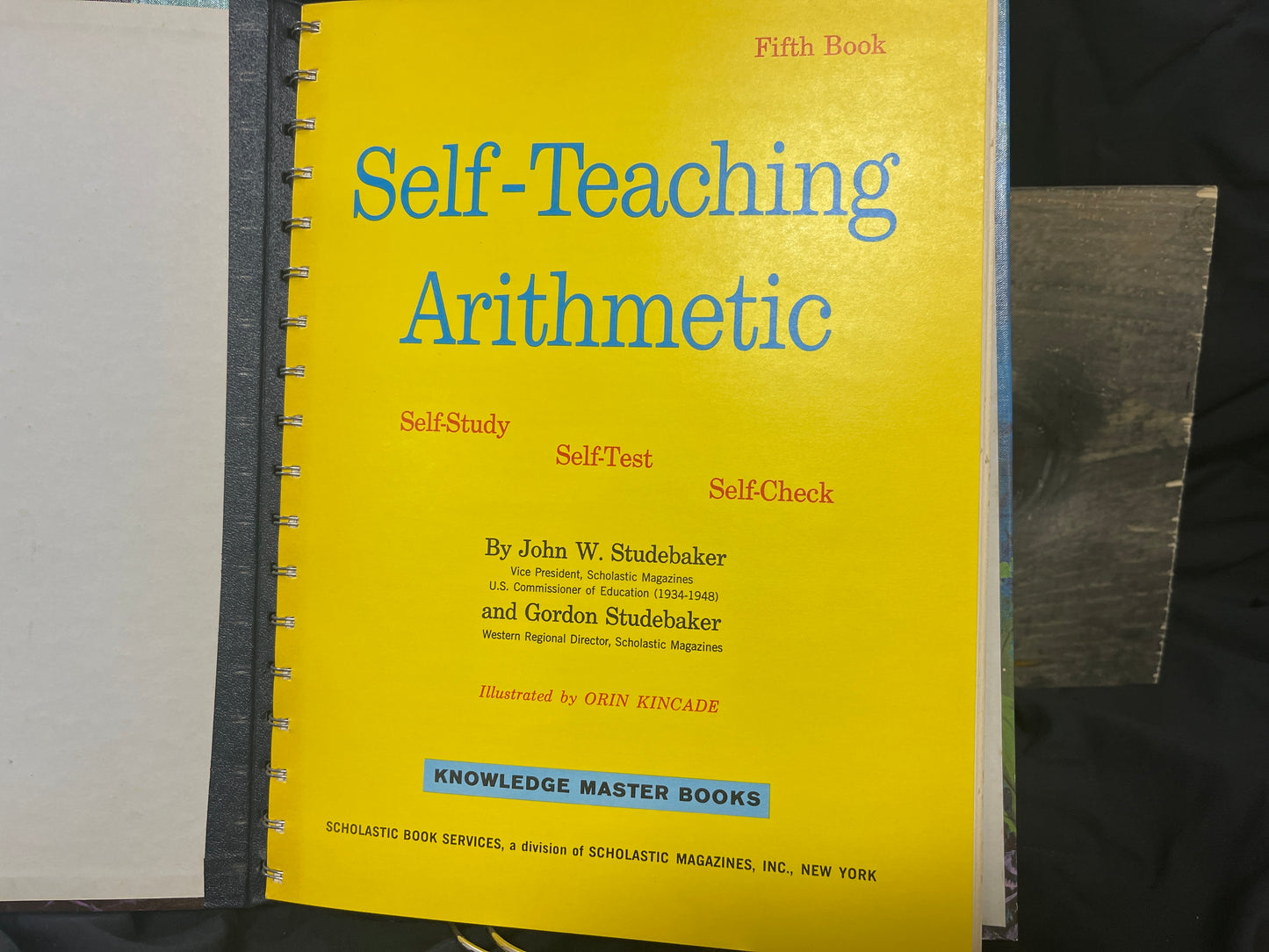 Self-Teaching Arithmetic fifth book November 1972