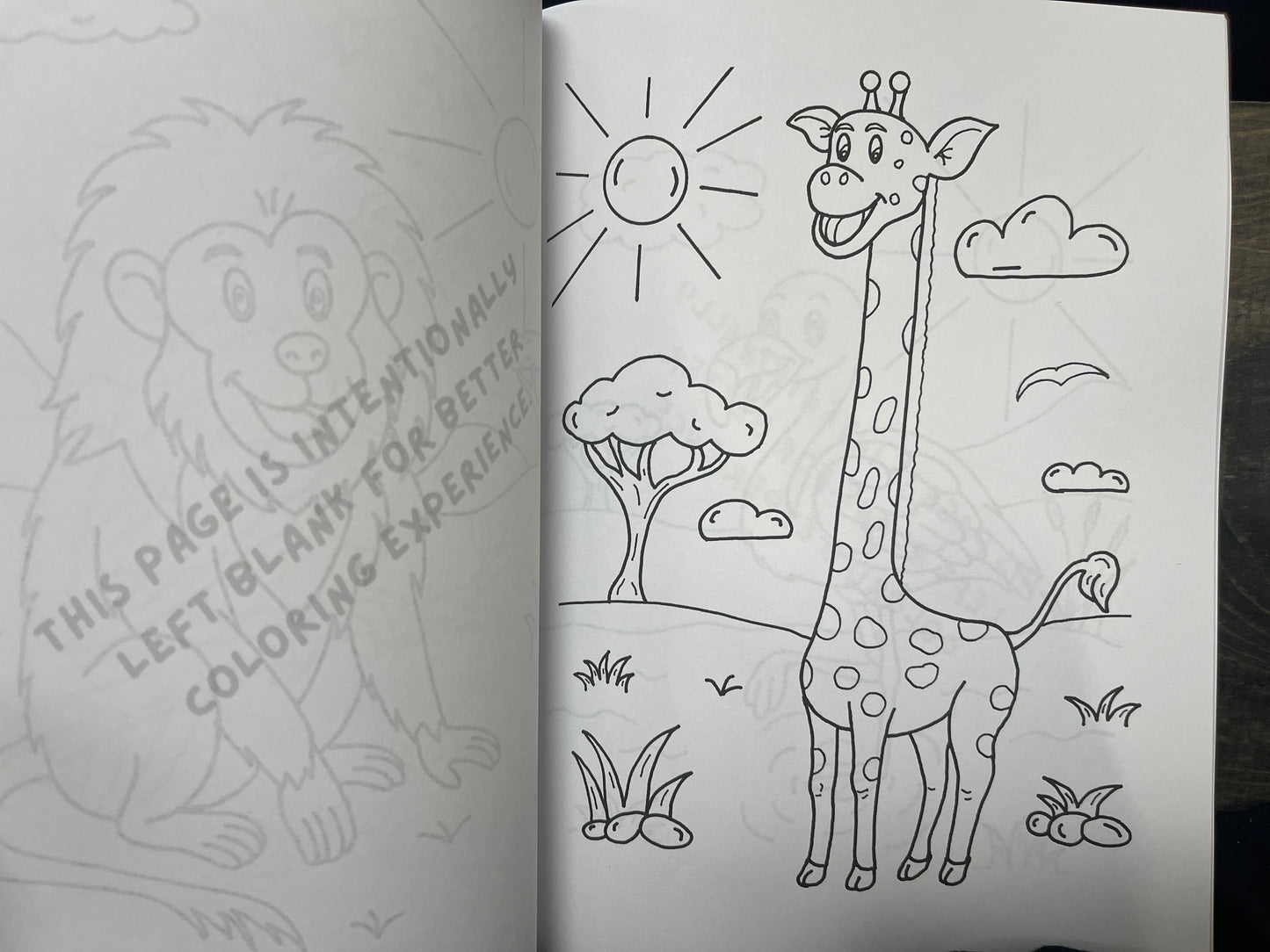 Critter Creations Volume Three: African Critters Hand-Drawn Coloring Book