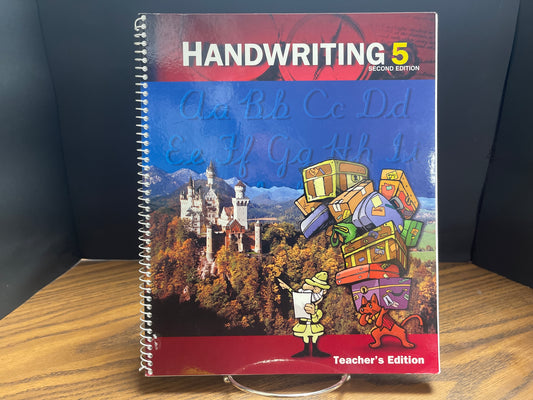 Handwriting 5 second ed teacher