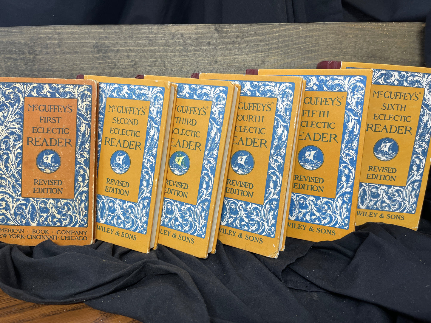 McGuffey's Eclectic Reader Revised edition first through sixth