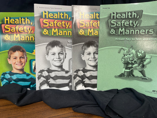 Health Safety Manners 3 set fourth ed