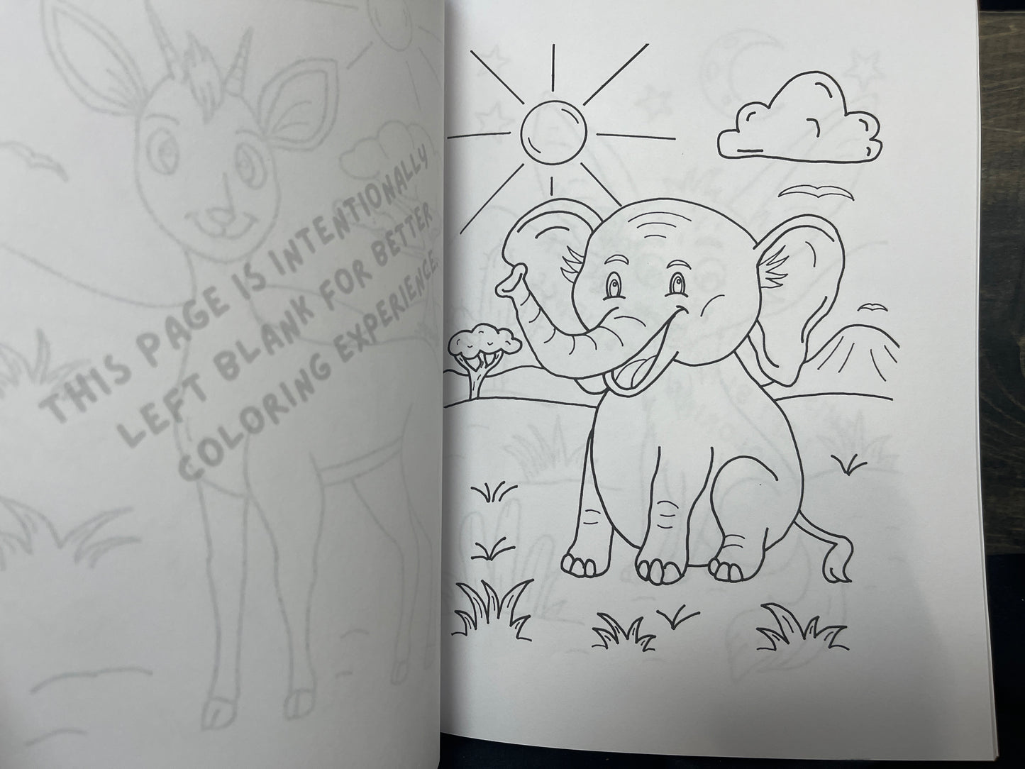 Critter Creations Volume Three: African Critters Hand-Drawn Coloring Book