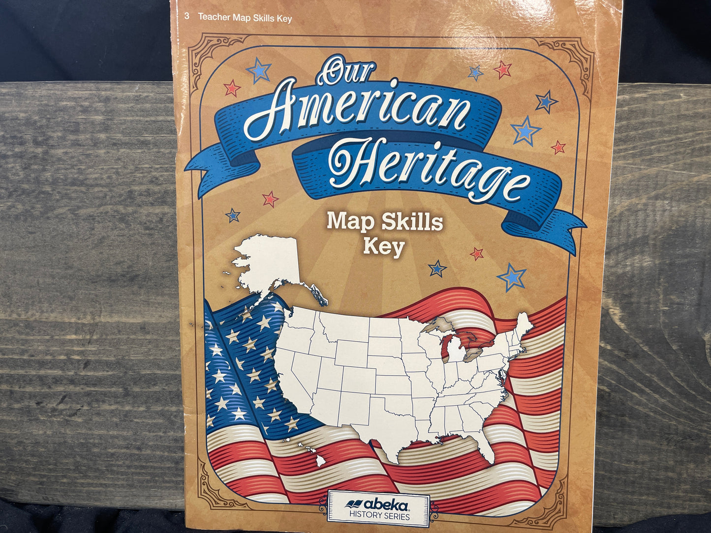 Our American Heritage Map Skills Key fifth ed