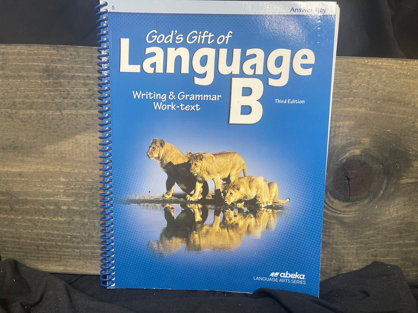 God's Gift of Language B answer key third ed