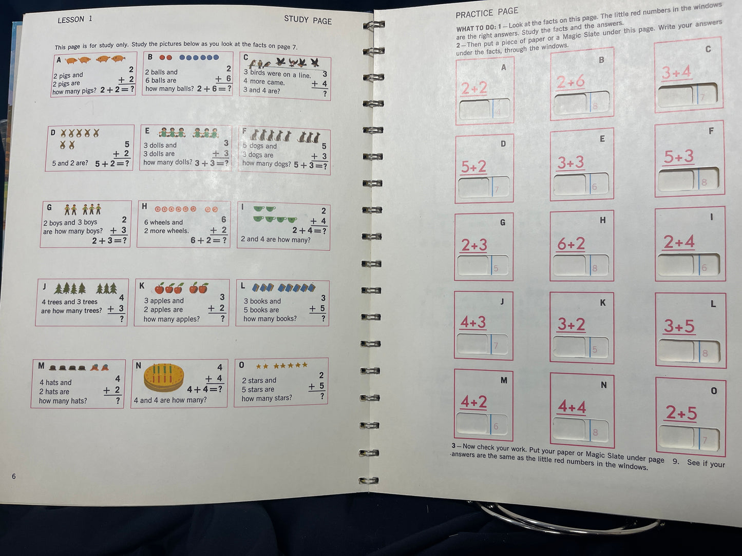 Self-Teaching Arithmetic first book 1972