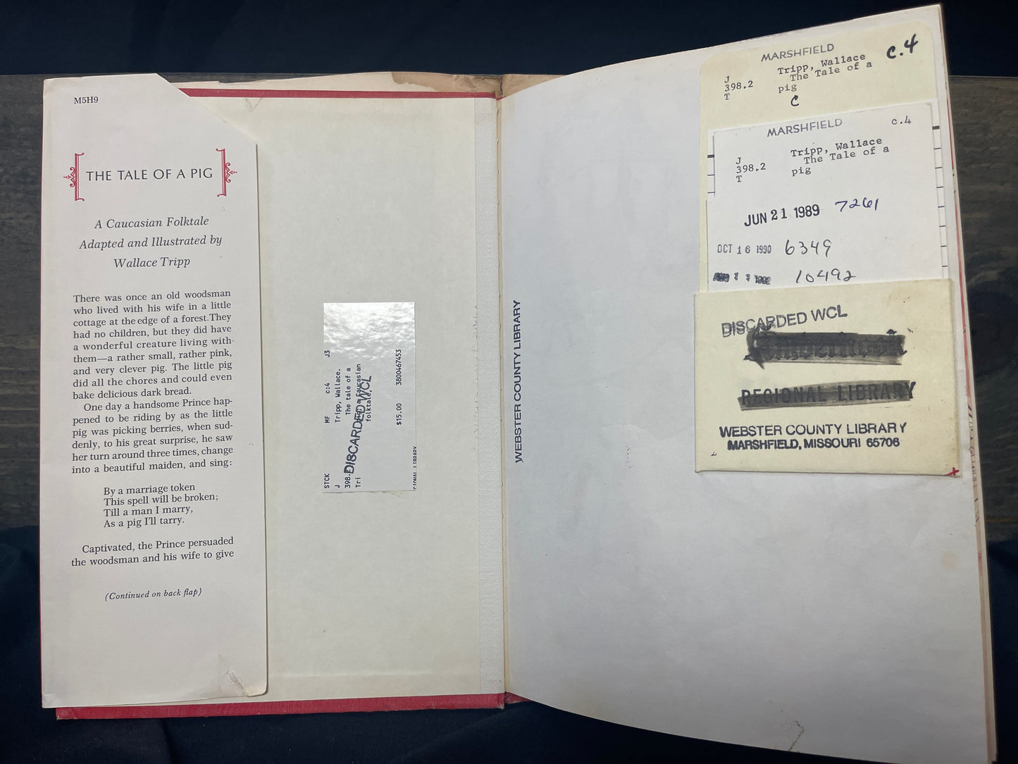 The Tale of a Pig with dustjacket
