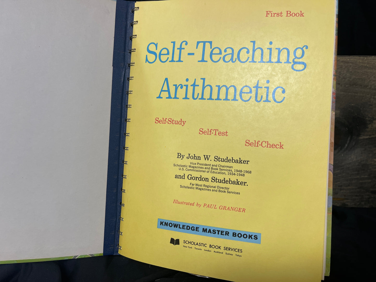 Self-Teaching Arithmetic first book 1972