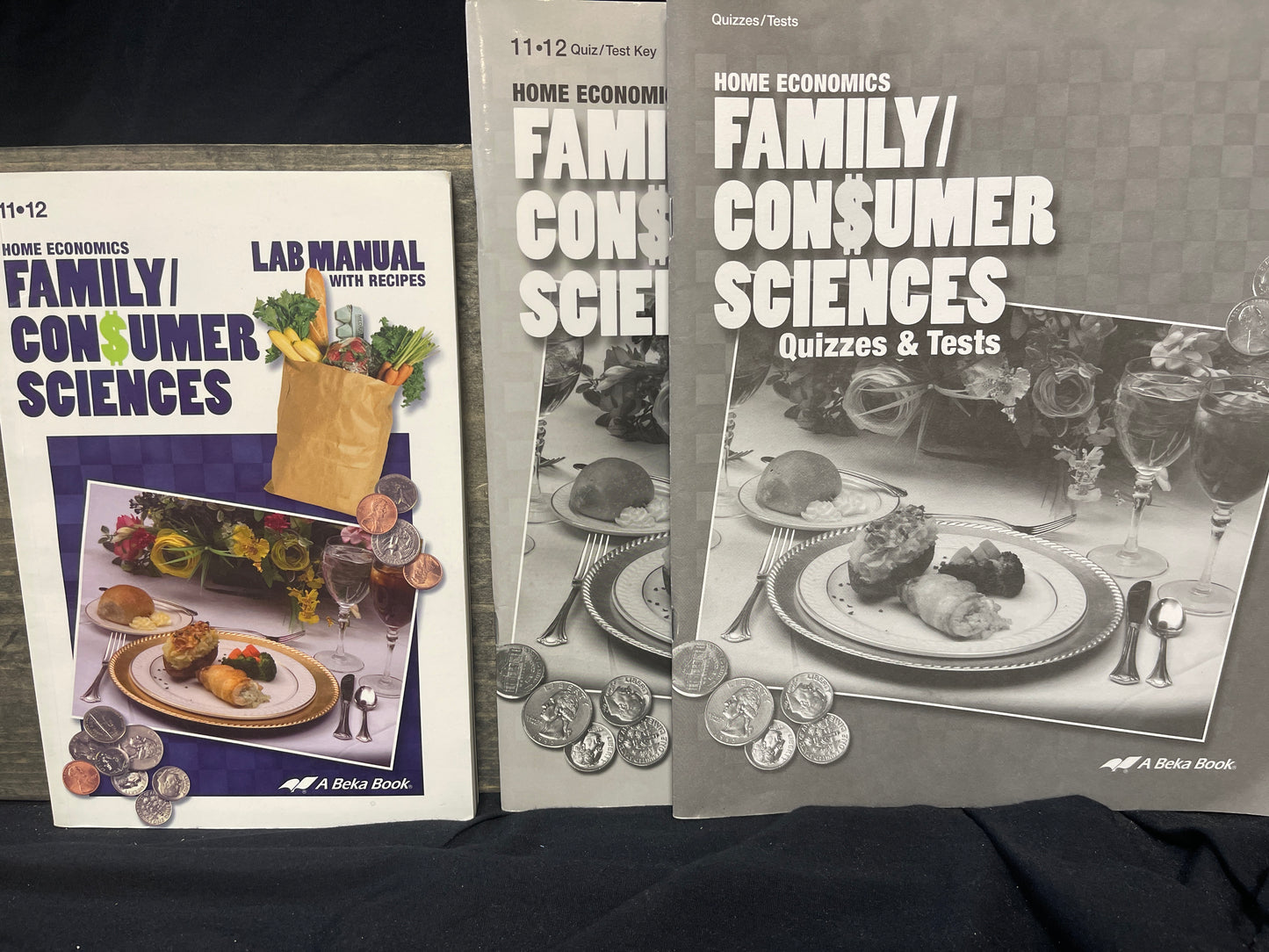Family/Consumer Sciences set, text, quizzes and tests with key