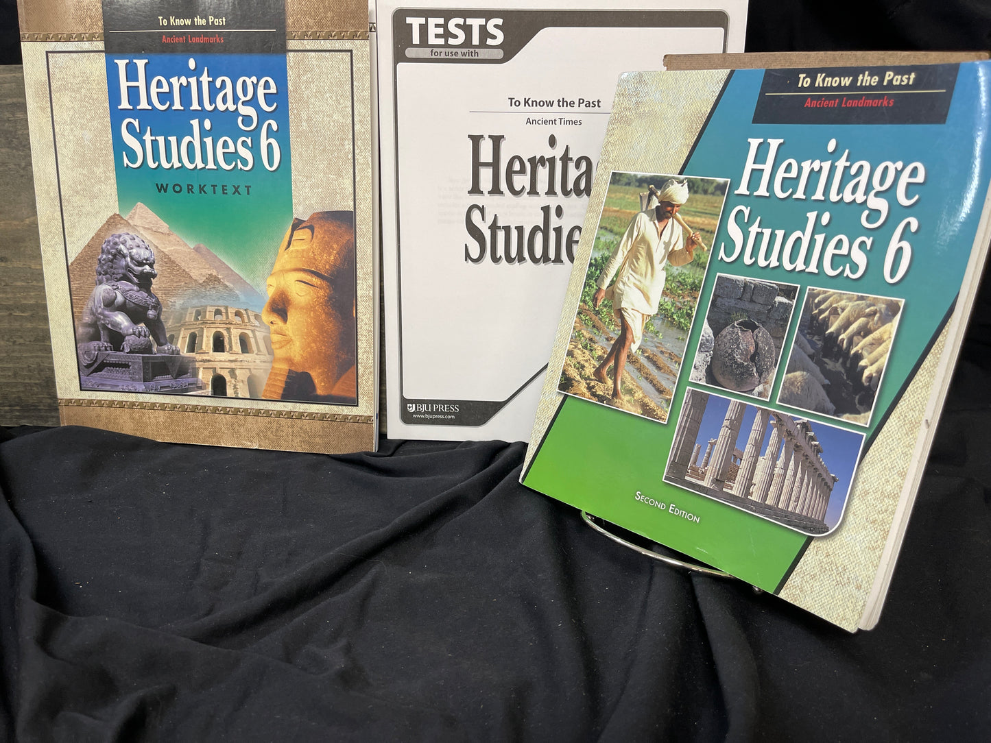 Heritage Studies 6 second ed set, text, tests, worktext
