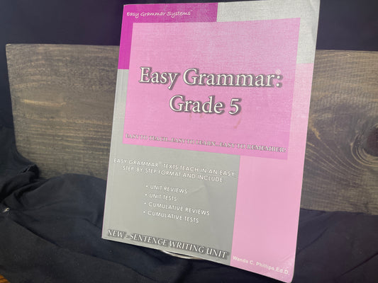 Easy Grammar grade 5