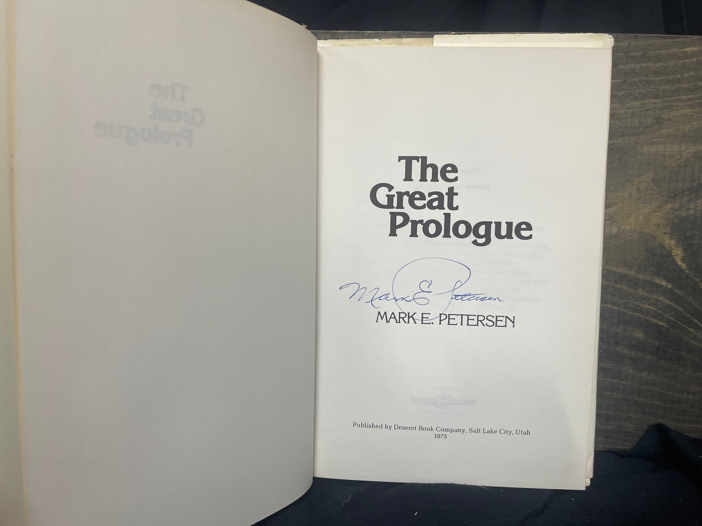 The Great Prologue