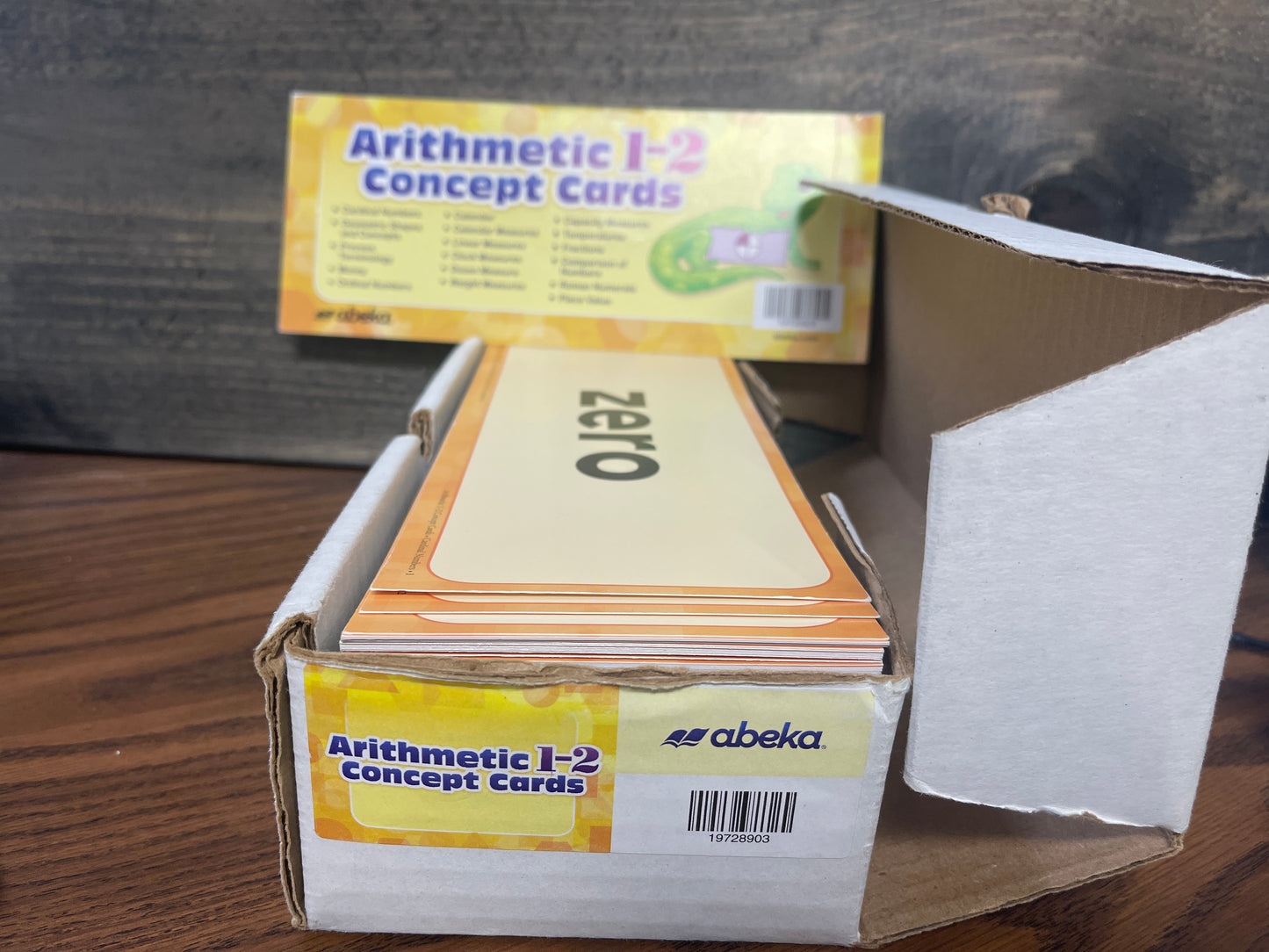 Arithmetic 1-2 Concept Cards