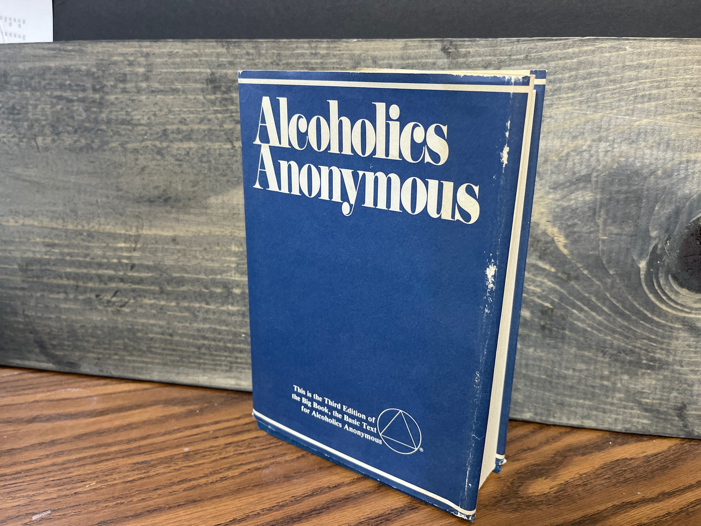 Alcoholics Anonymous with dust jacket third ed
