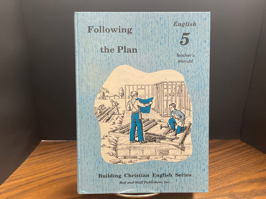 Following the Plan teacher