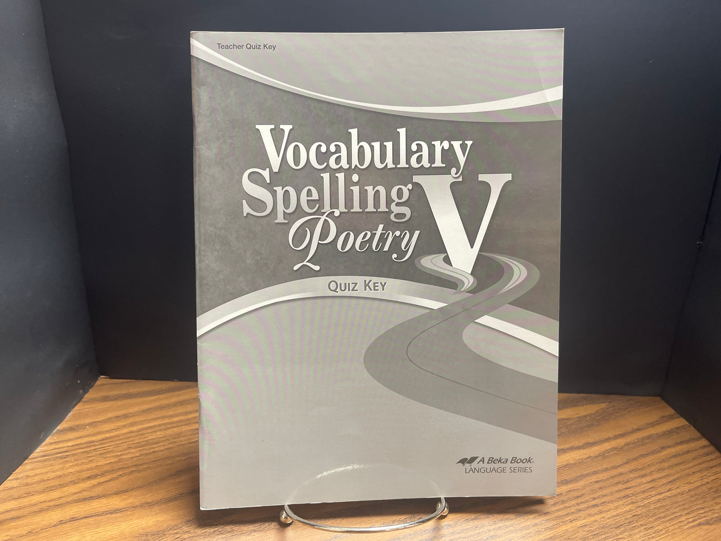 Vocabulary Spelling Poetry V fifth ed quiz key