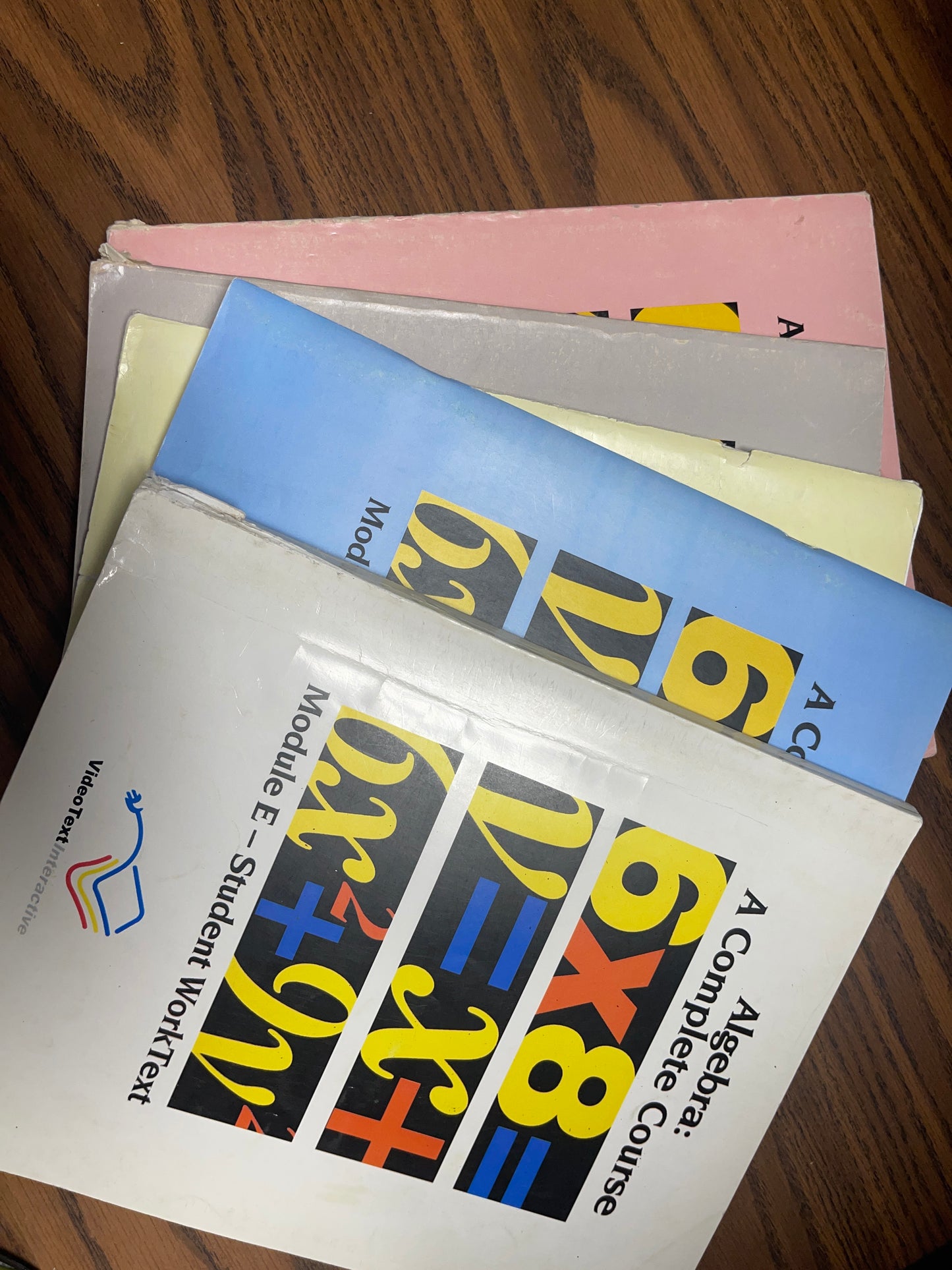 Videotext Algebra Complete book set modules A-F