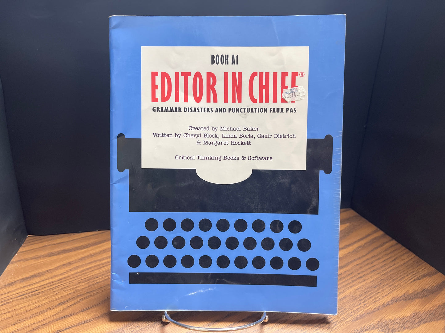 Editor in Chief Book A1