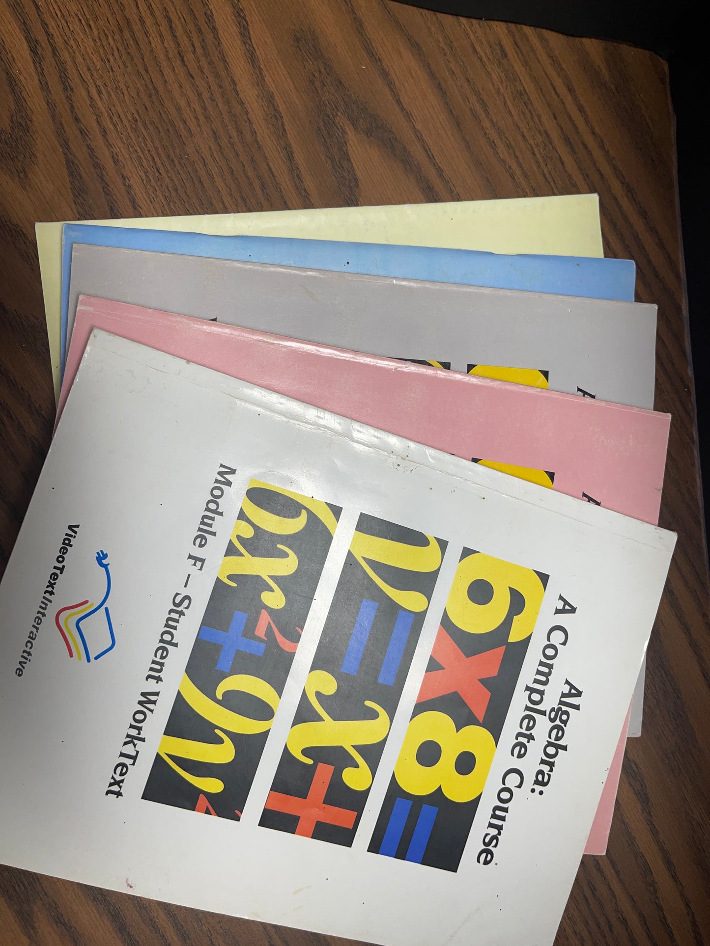 Videotext Algebra Complete book set modules A-F