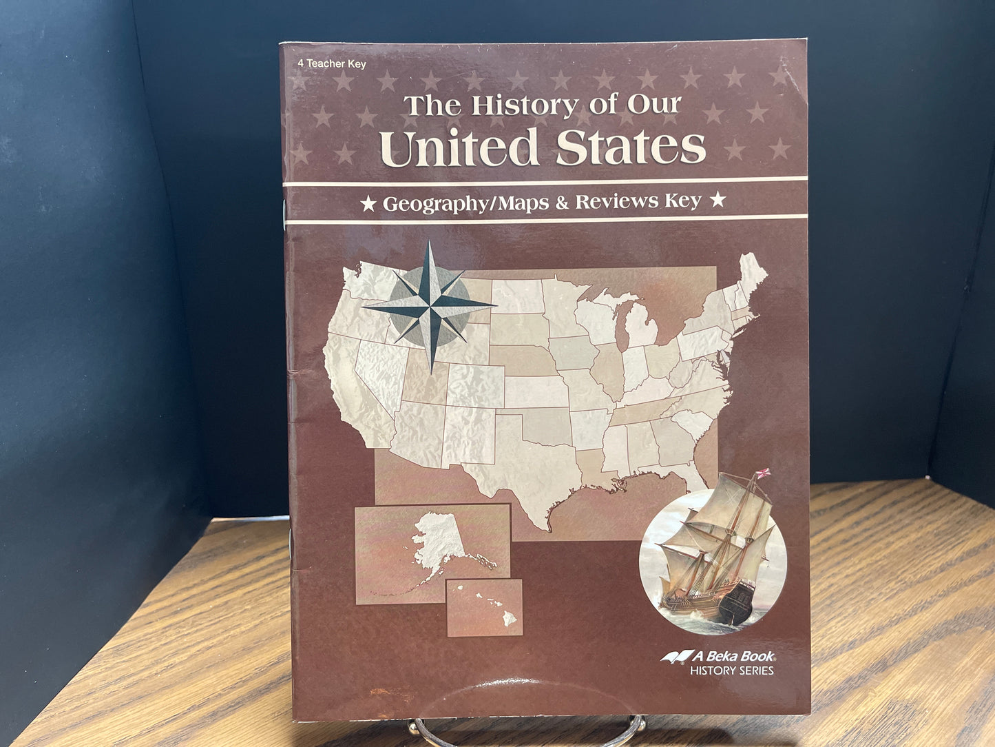 The History of Our United States fourth ed geography map key