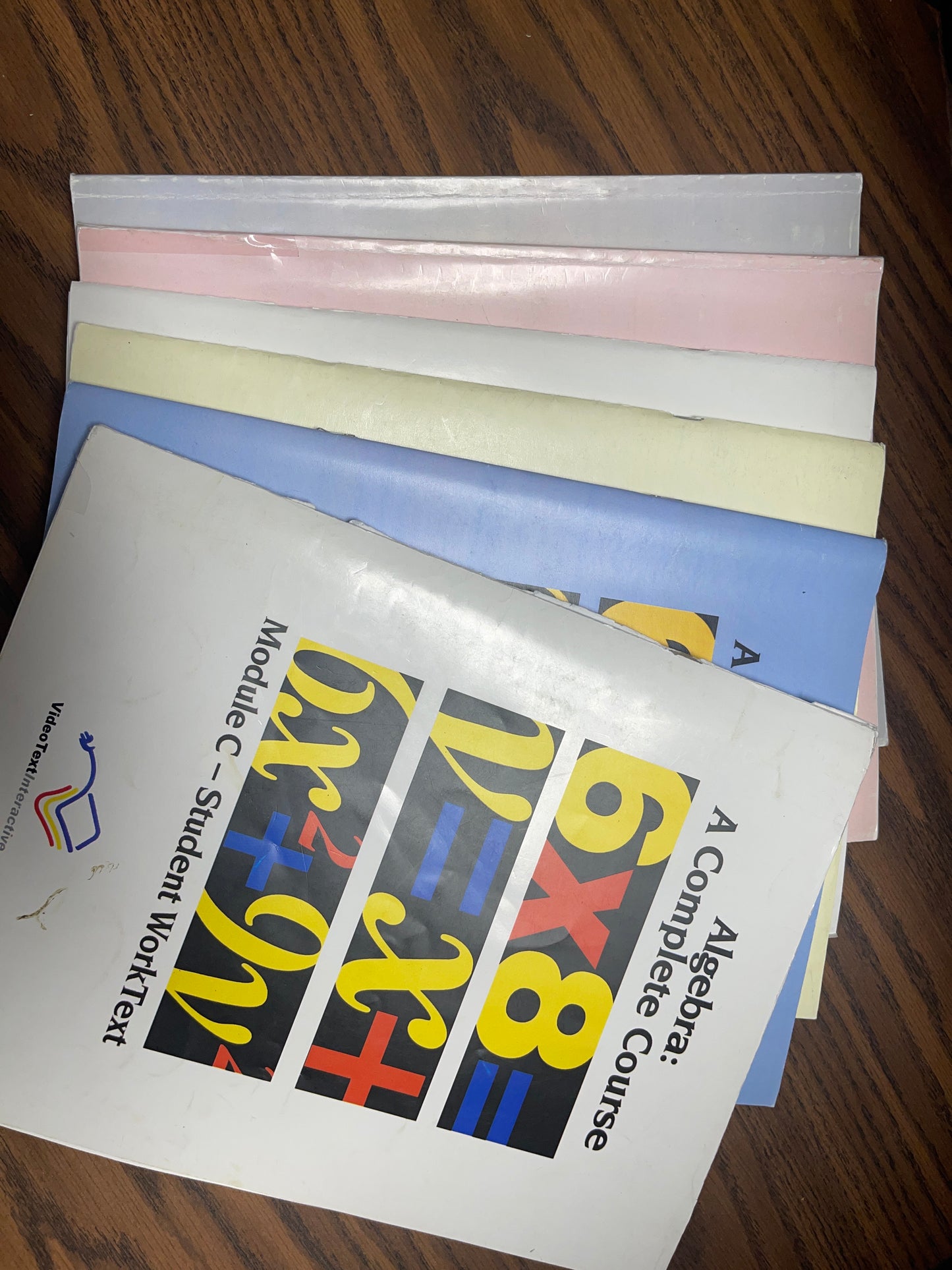 Videotext Algebra Complete book set modules A-F