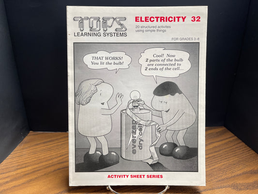 Electricity 32 Activity Sheets Series For Grades 3-8