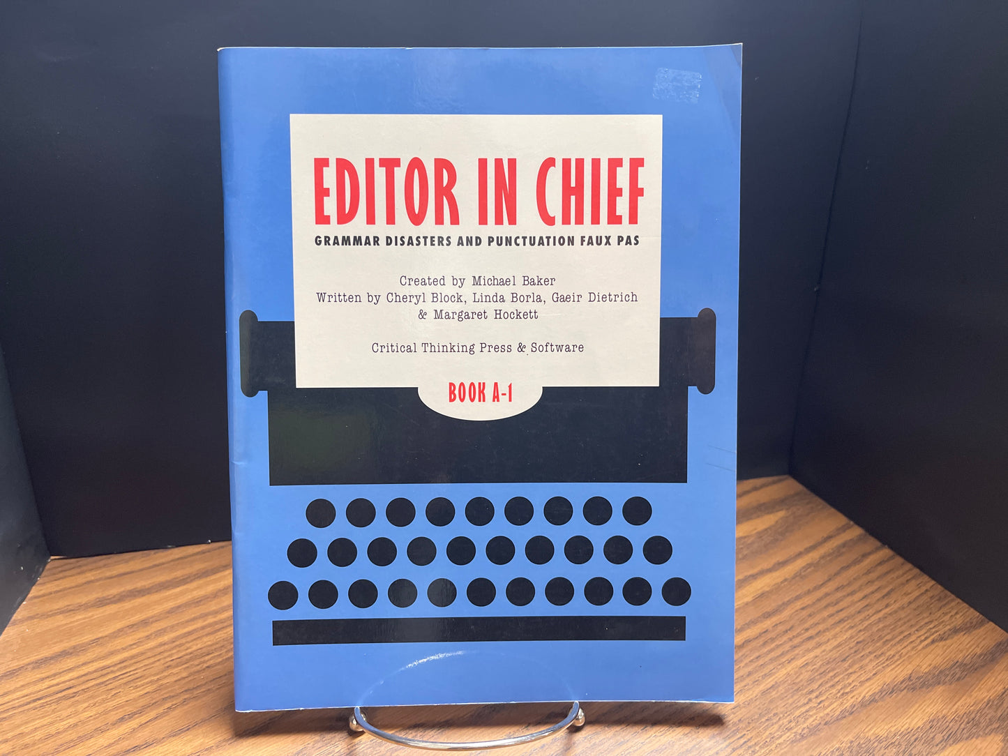 Editor in Chief Book A1
