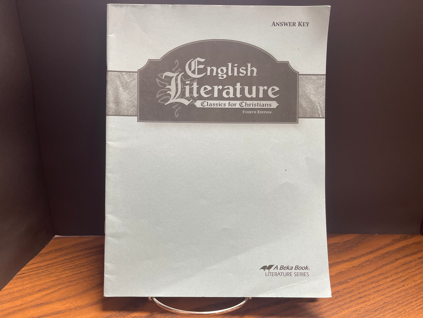 English Literature Fourth ed key