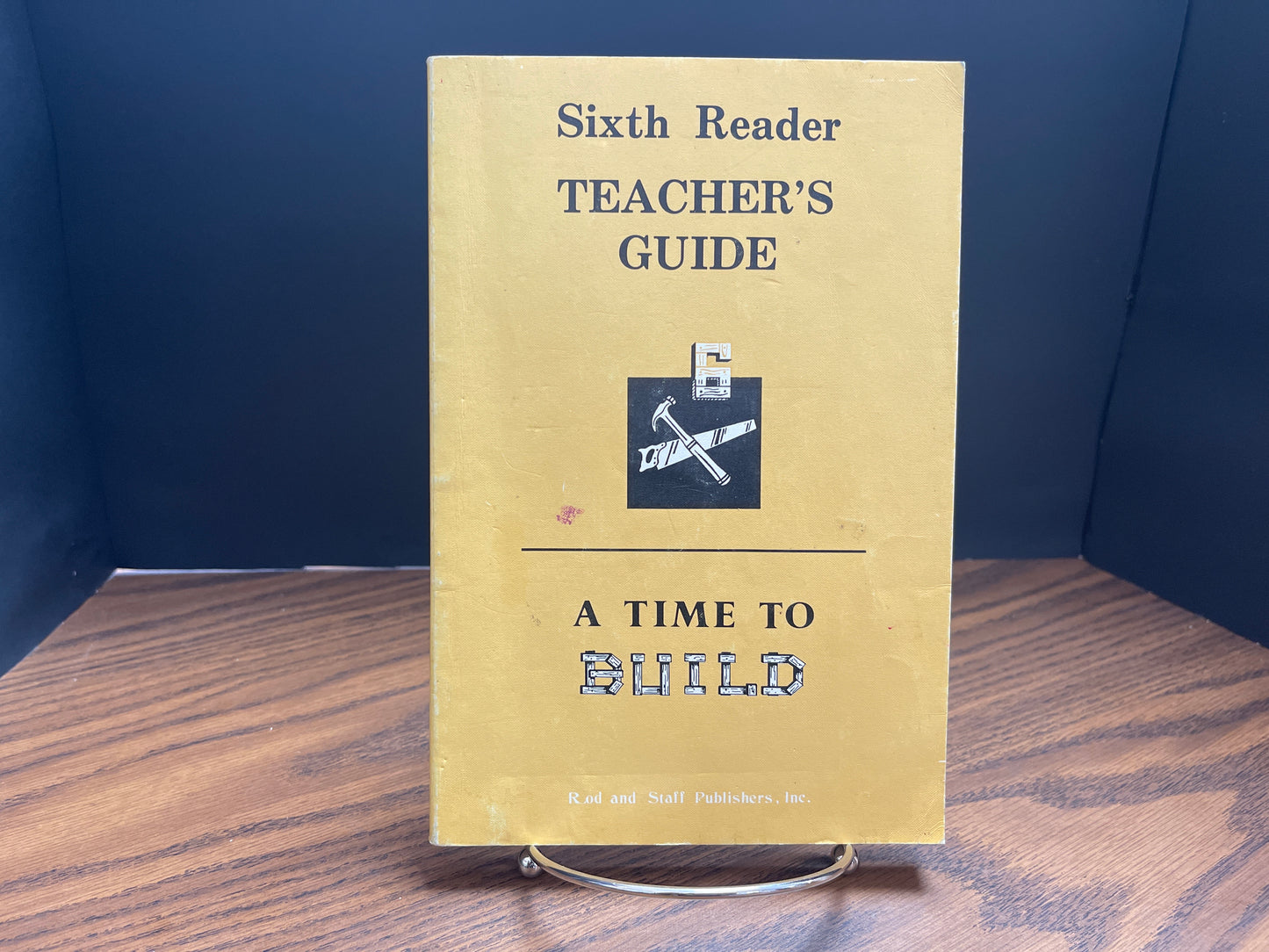 A Time to Build teacher