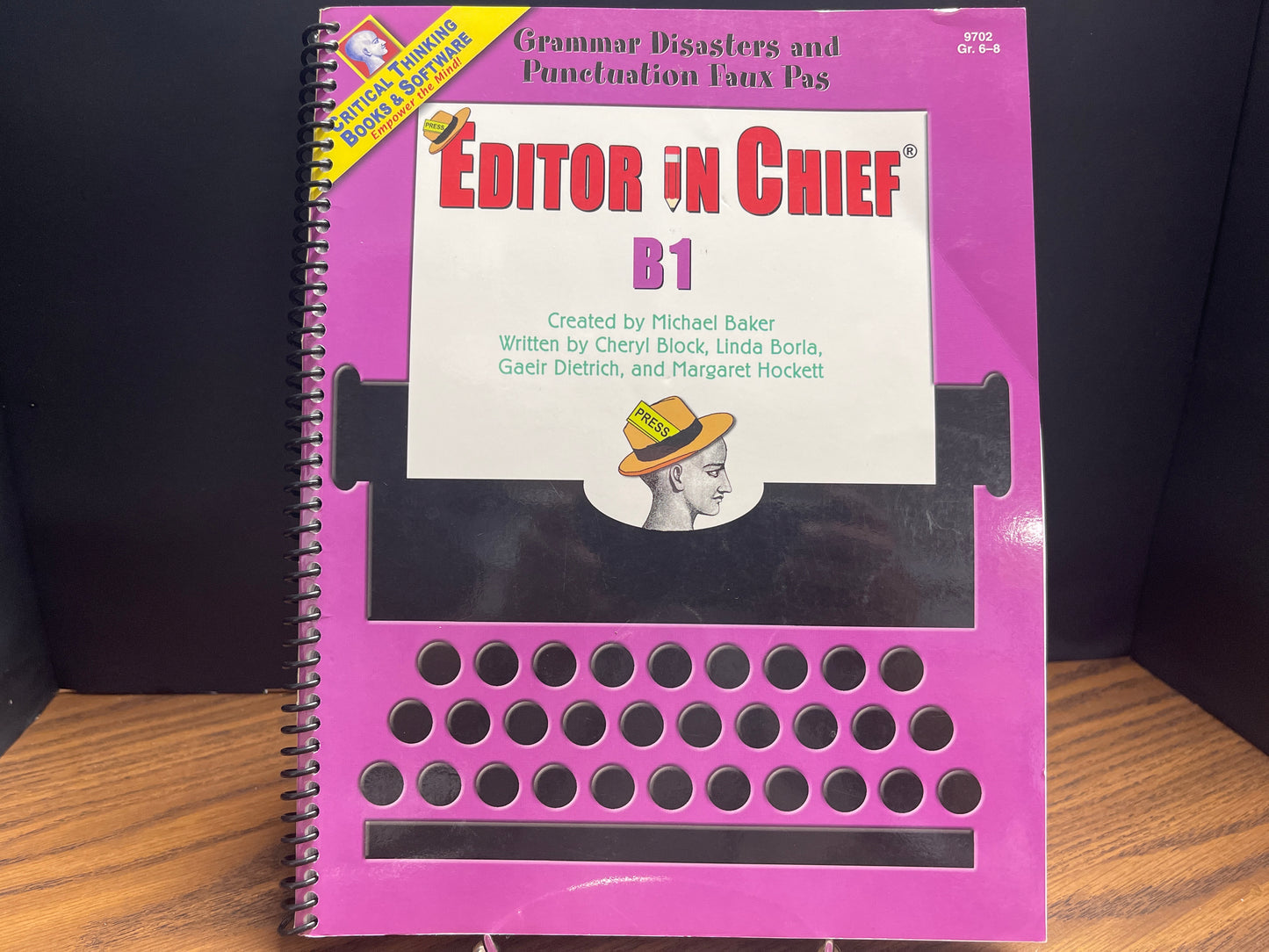Editor in Chief book B-1