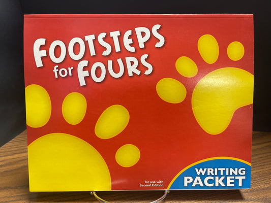 Footsteps for Fours second ed writing packet