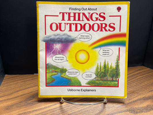 Finding Out About Things Outdoors - Usborne Explainers