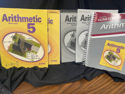 Abeka 5th Grade 5 subject set